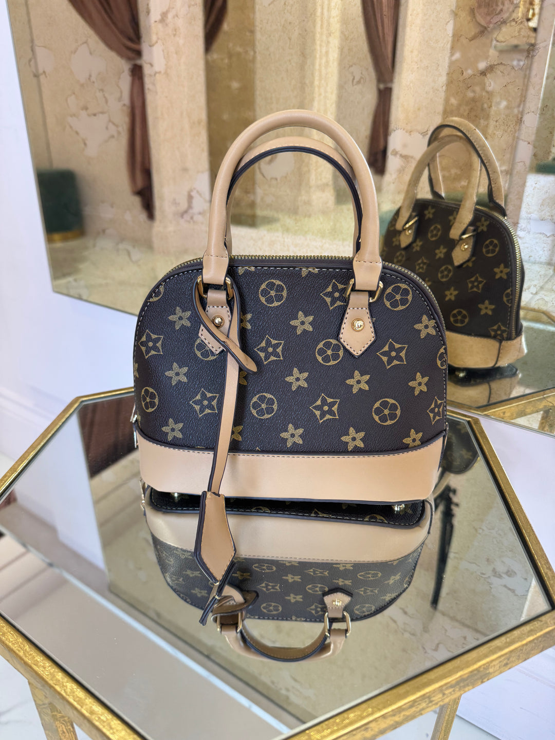 Iyla Faux Leather Bag With Detachable Strap