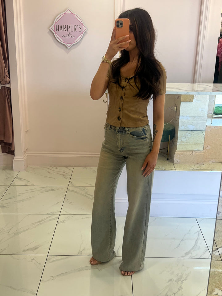 Zoe Wide Fit Extra Long Stretch Jeans