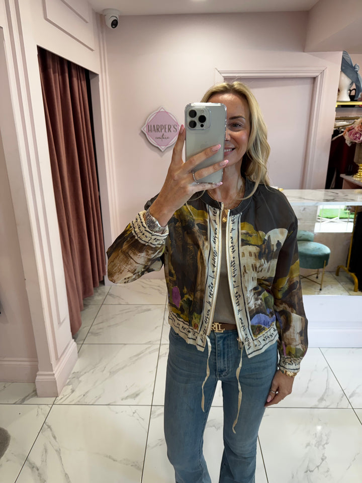 Rayla Chocolate  Super Lightweight Jacket