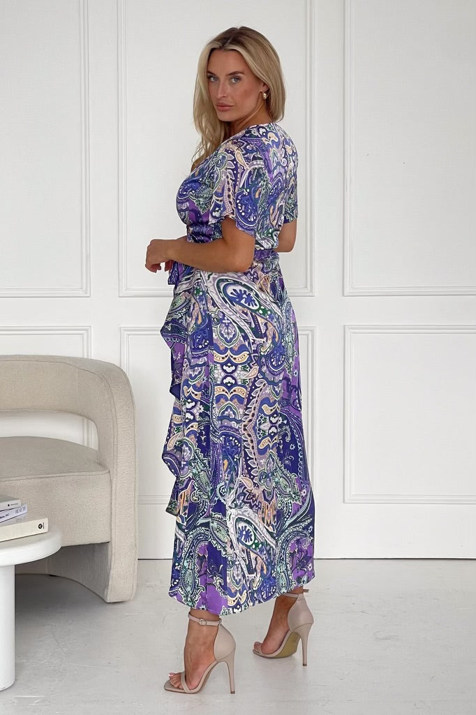 Farrah Split Hem Maxi Dress