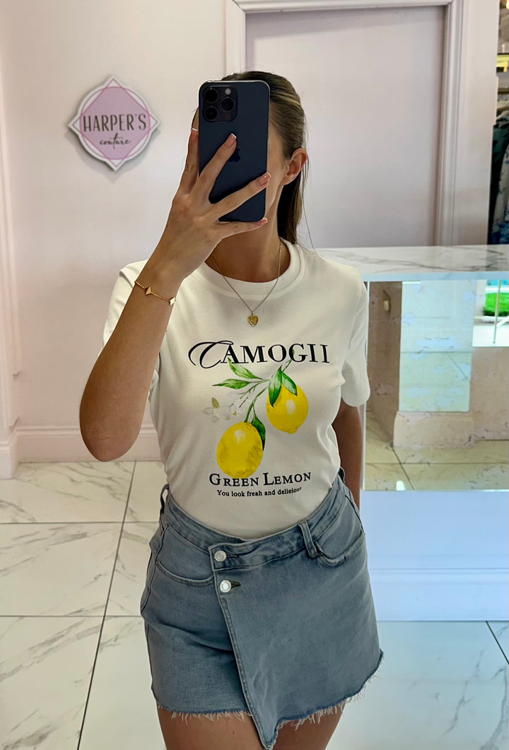 Georgie Denim Front Button detail Skort