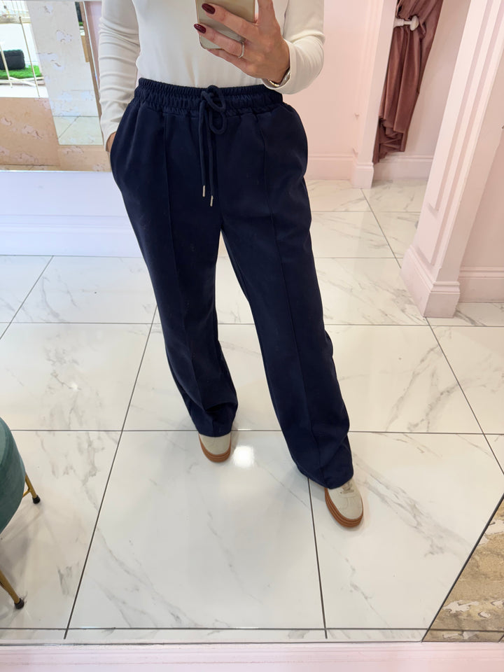 Suede Alex Super Soft Seam Front Trousers