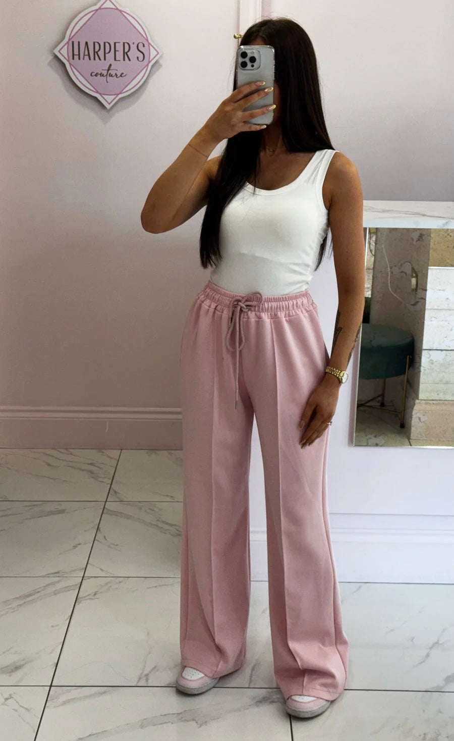 Alex Super Soft Seam Front Trousers