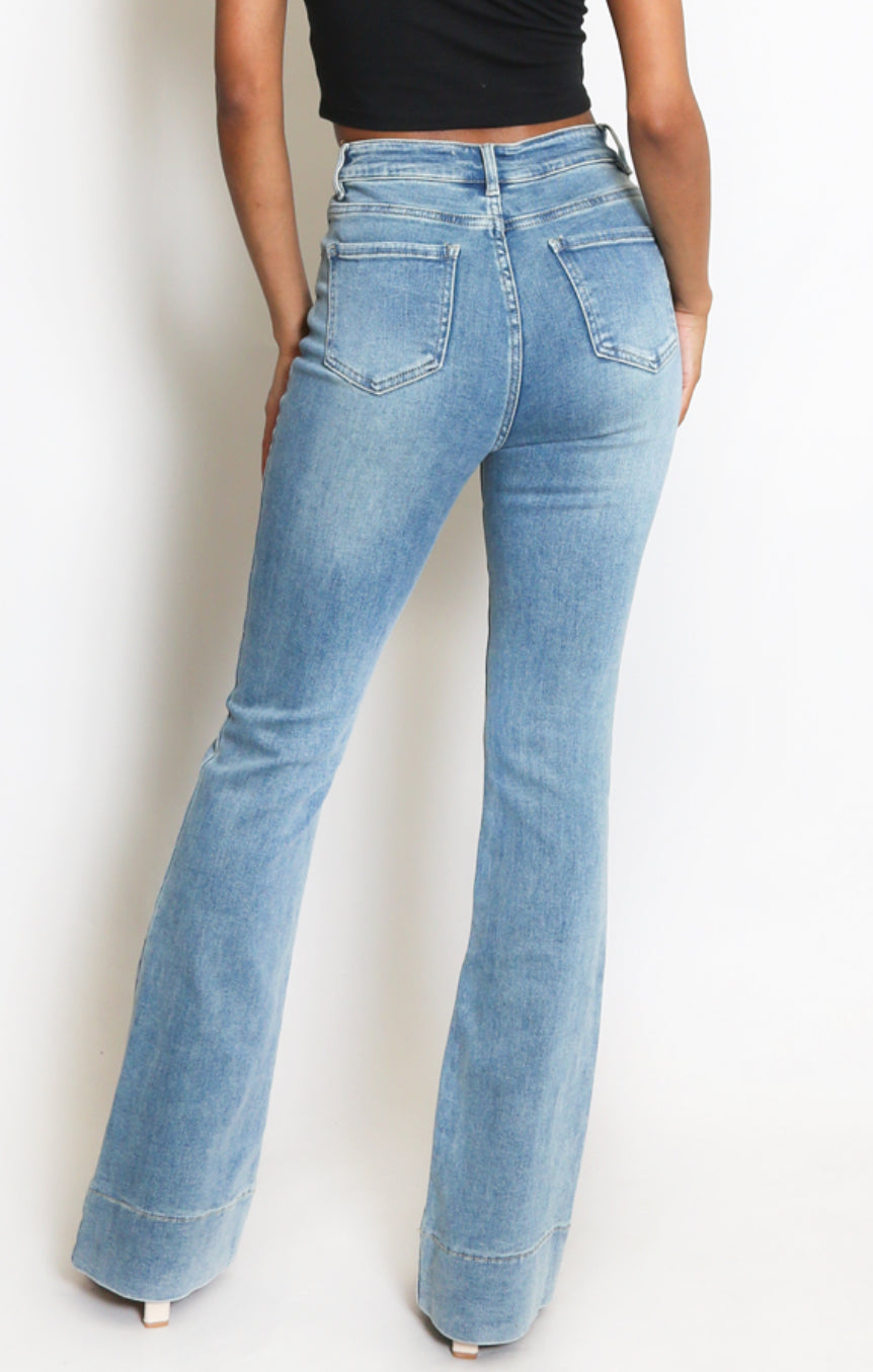 Verity Skinny Flare Jeans