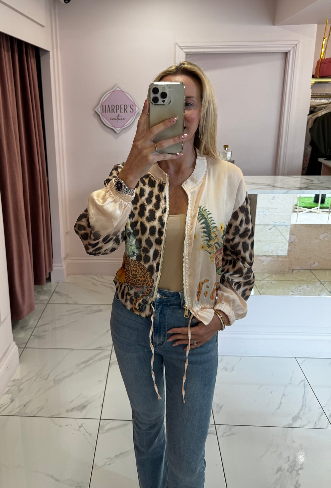 Rayla Leopard Super Lightweight Jacket
