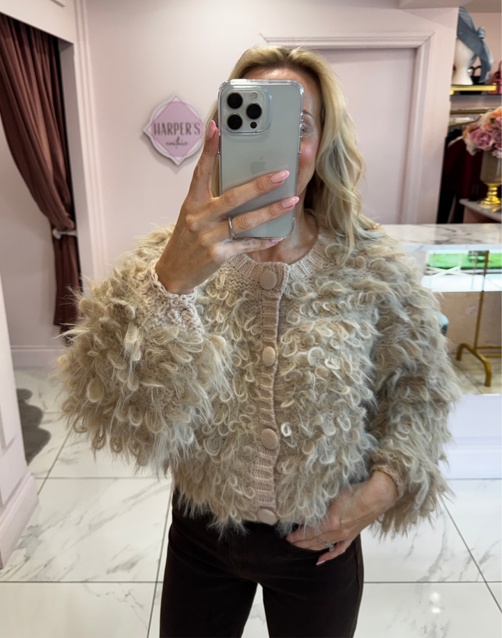 Martha Loop Detail Cardigan