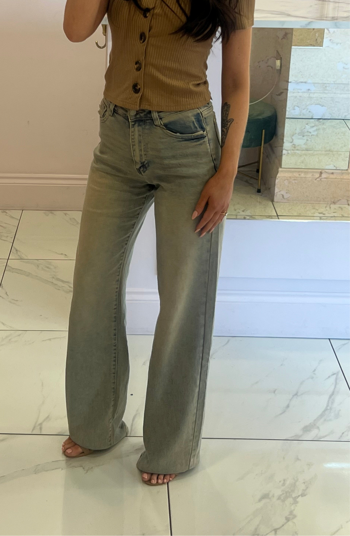 Zoe Wide Fit Extra Long Stretch Jeans
