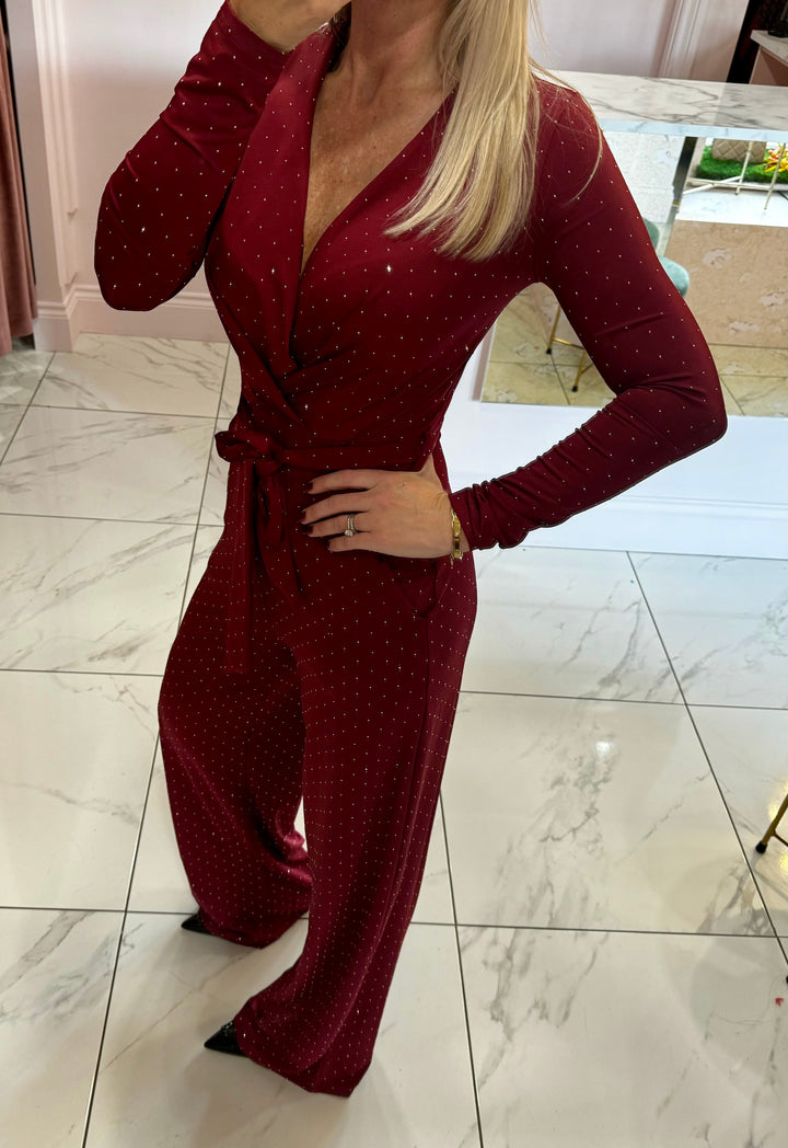 Mitzy Diamanté  Jumpsuit