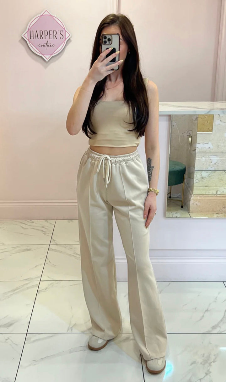 Alex Super Soft Seam Front Trousers