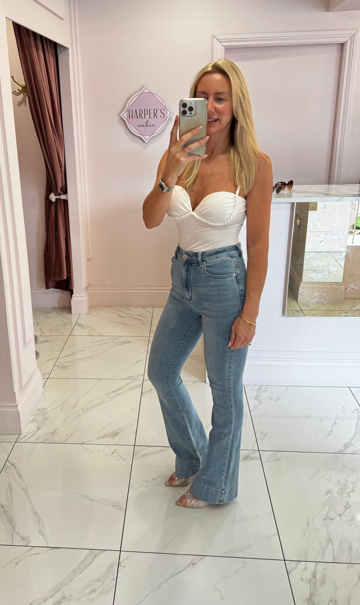 Verity Skinny Flare Jeans