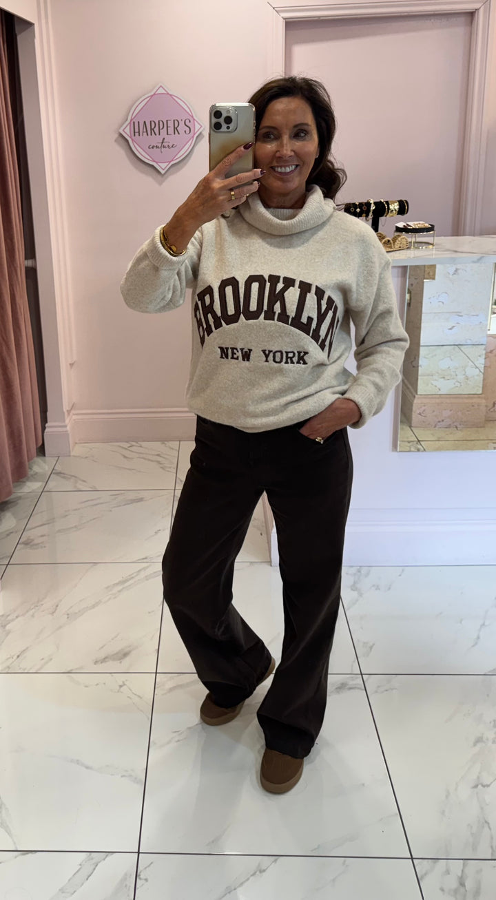 Brooklyn Knit Sweater/Jumper