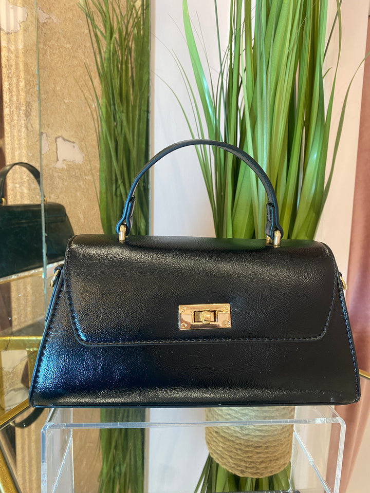 Cassey Bag With Gold Lock