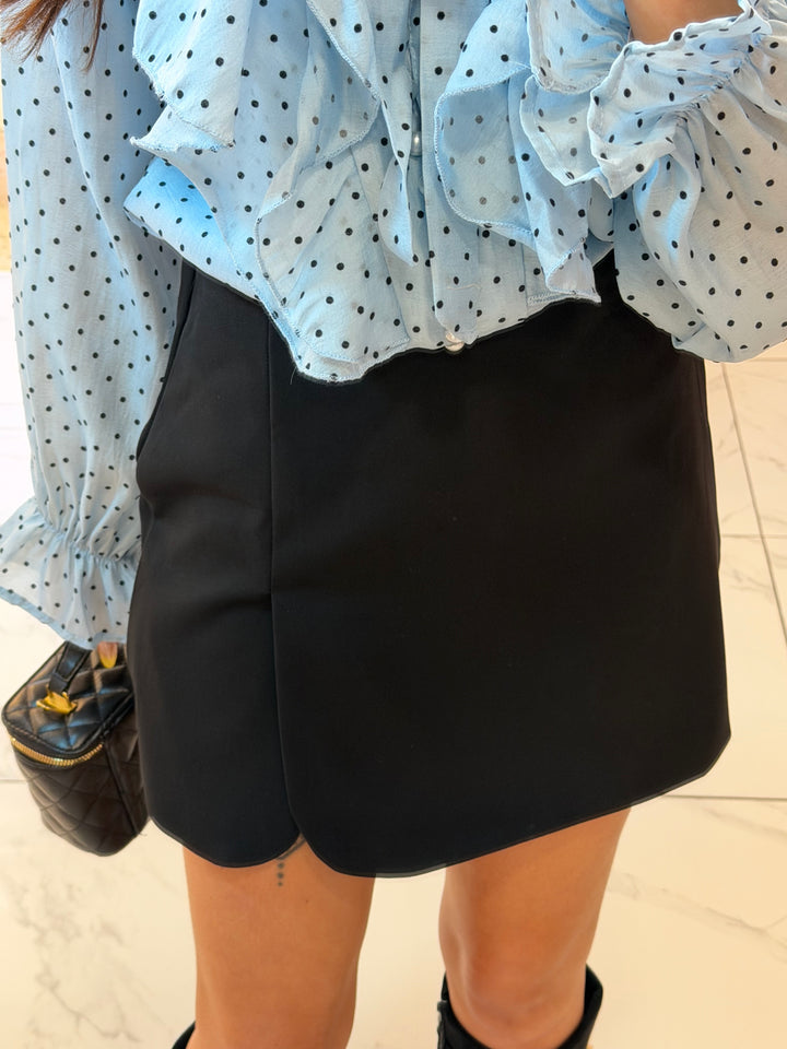 Kitty Slit Front Skort