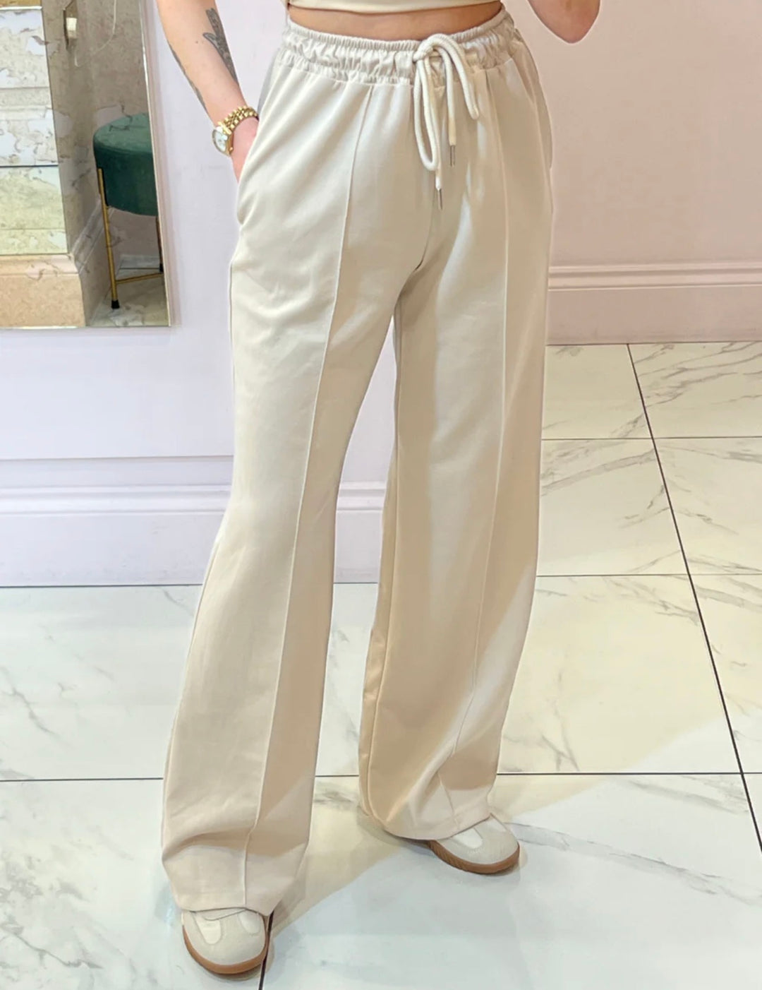 Alex Super Soft Seam Front Trousers