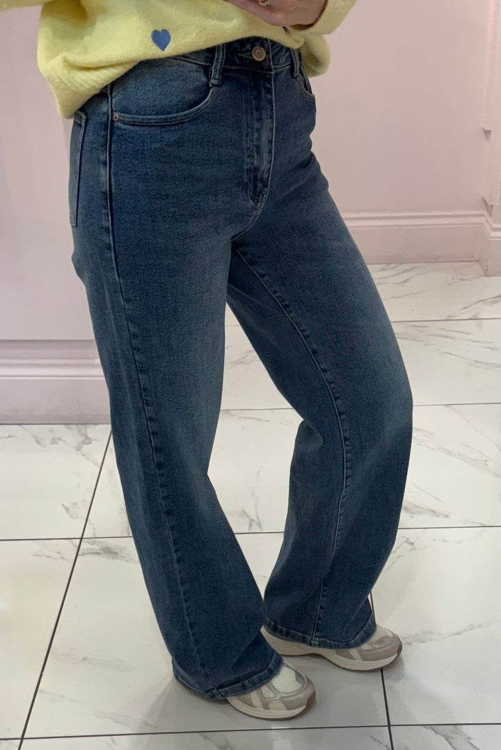 Ellie Dad Fit Stretch Jeans