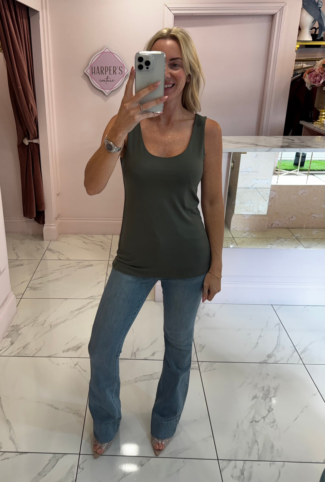 Soft Basic Vest Top