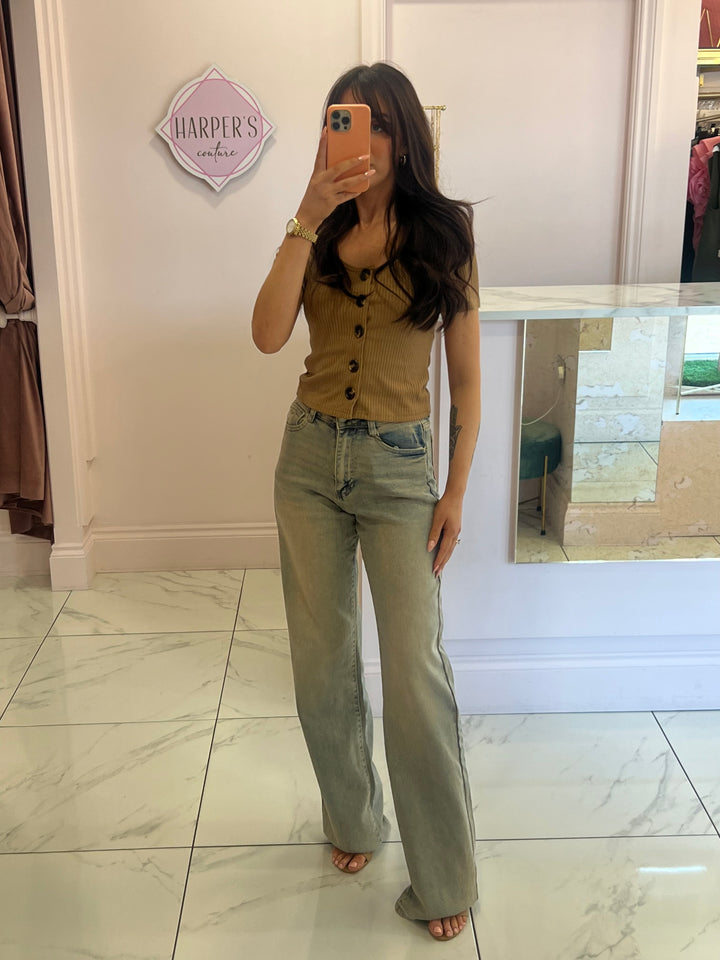 Zoe Wide Fit Extra Long Stretch Jeans