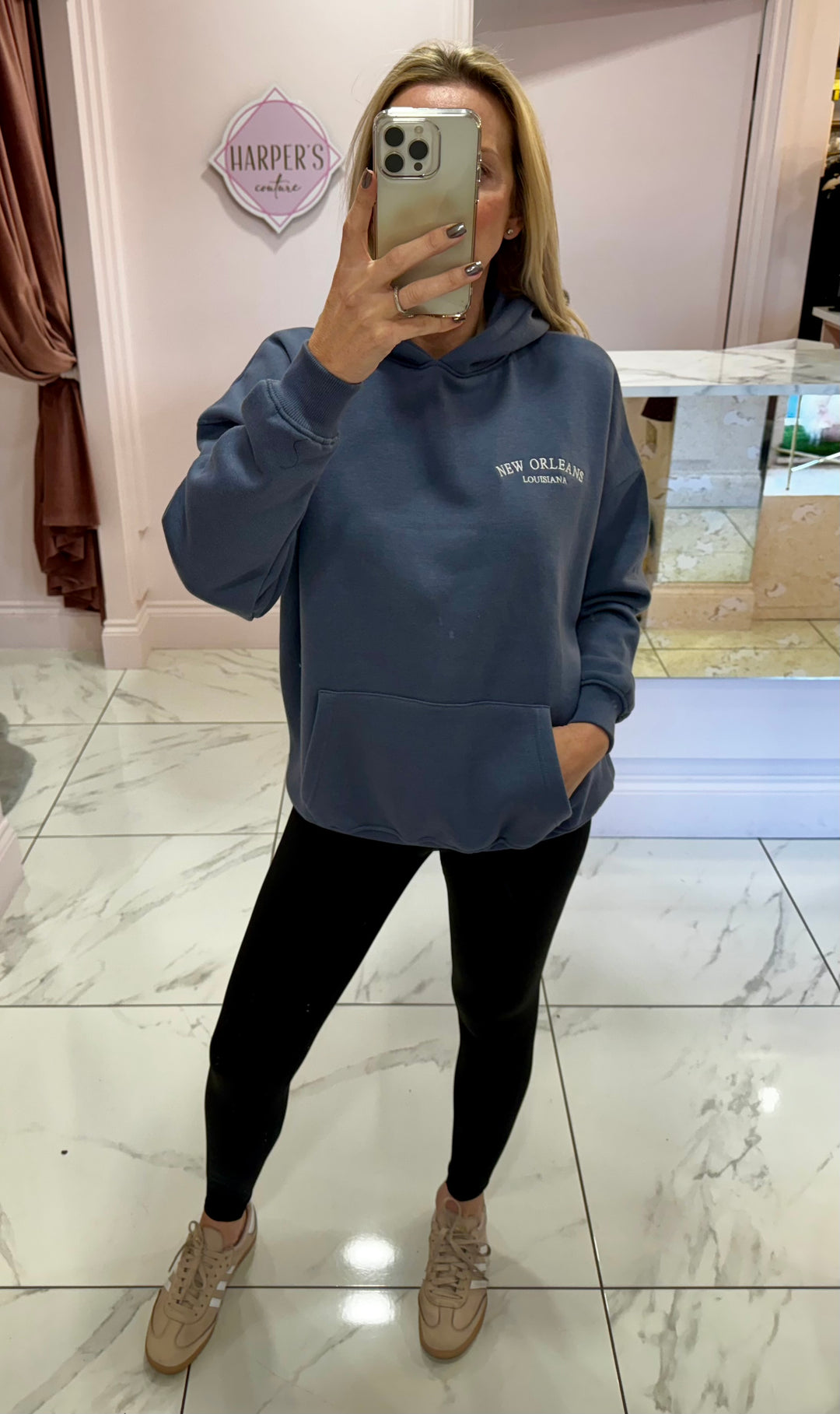 Olia Super Soft Oversized New Orleans Hoodie