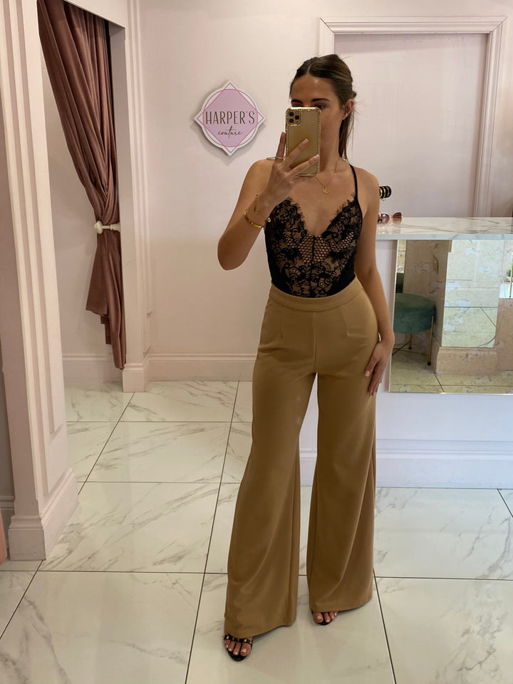 Valerie Wide Leg Stretch Trousers