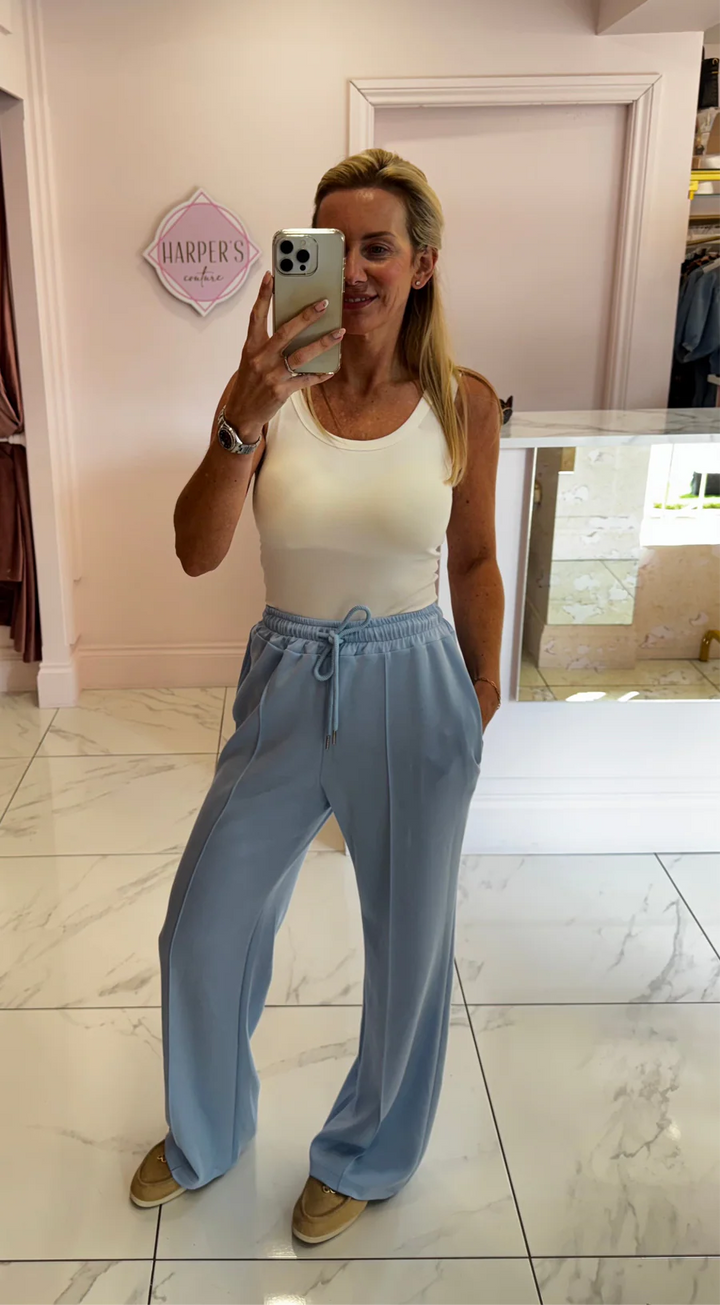 Alex Super Soft Seam Front Trousers