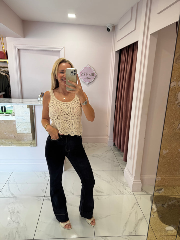 Belle Crochet  Top