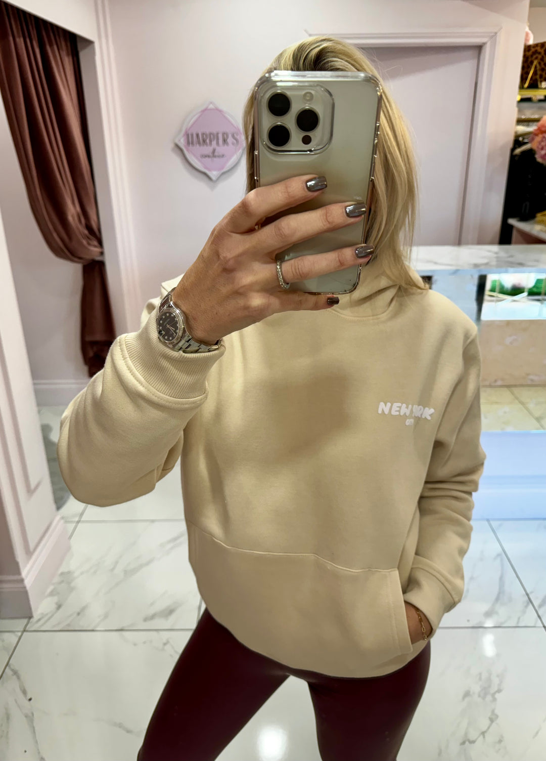 New York Super Soft Oversized Hoodie