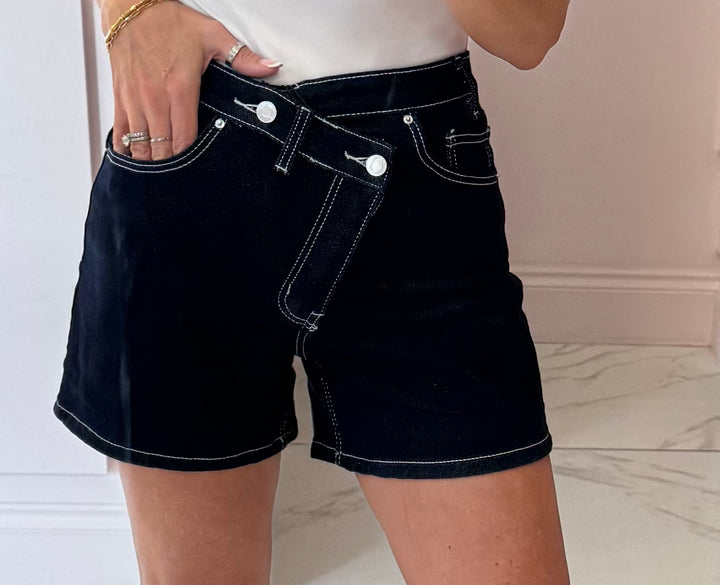 Laya Indigo Denim Shorts