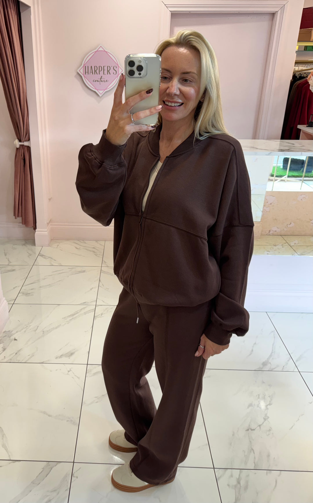 Milan Bomber Jacket & Trouser Lounge Set