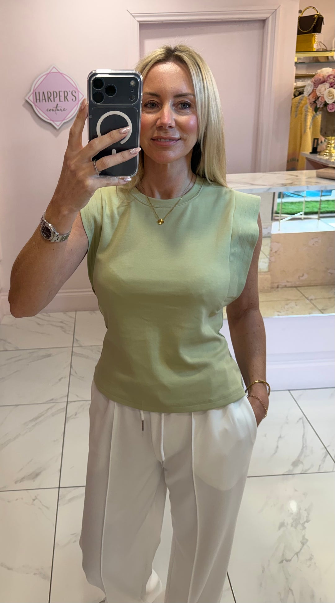 Nicole Round Neck Super Soft Short Sleeve Top