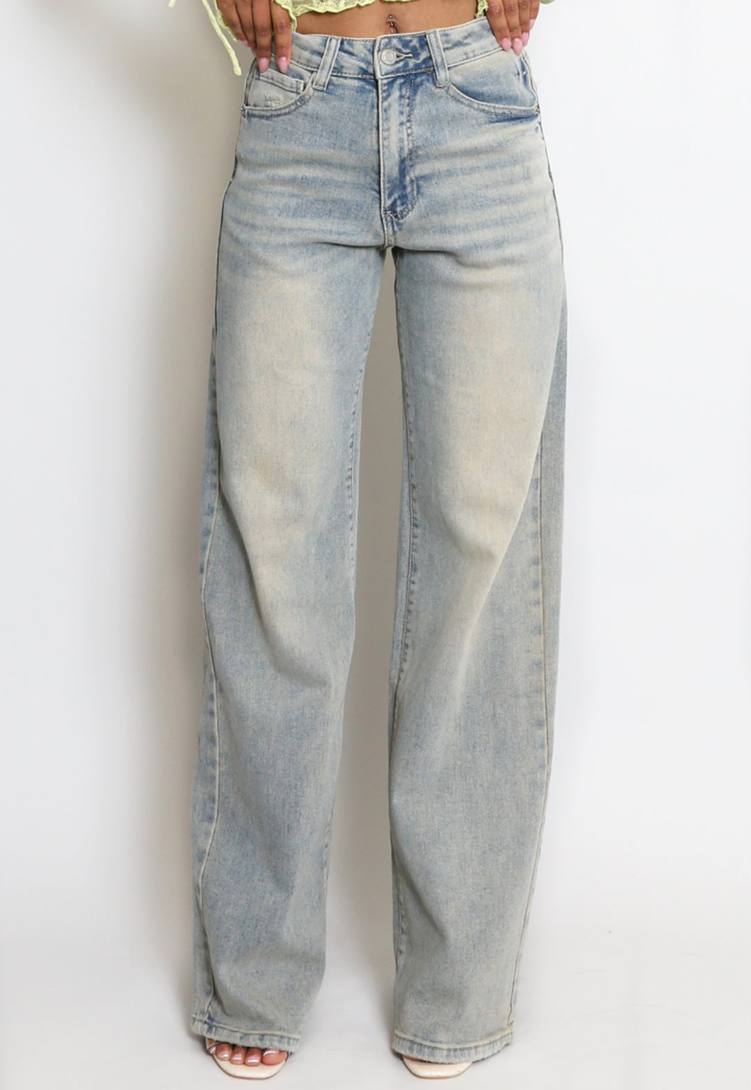 Zoe Wide Fit Extra Long Stretch Jeans
