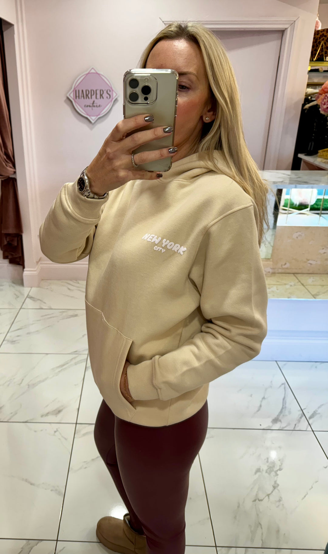 New York Super Soft Oversized Hoodie