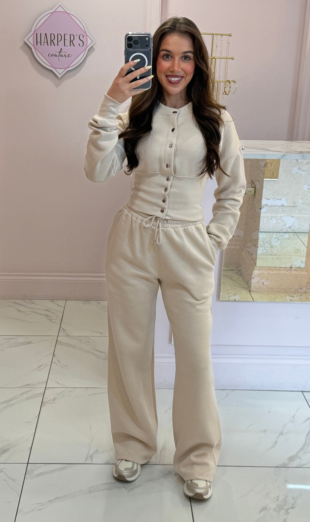 Lexi Waist Sinch Straight Leg Lounge Set