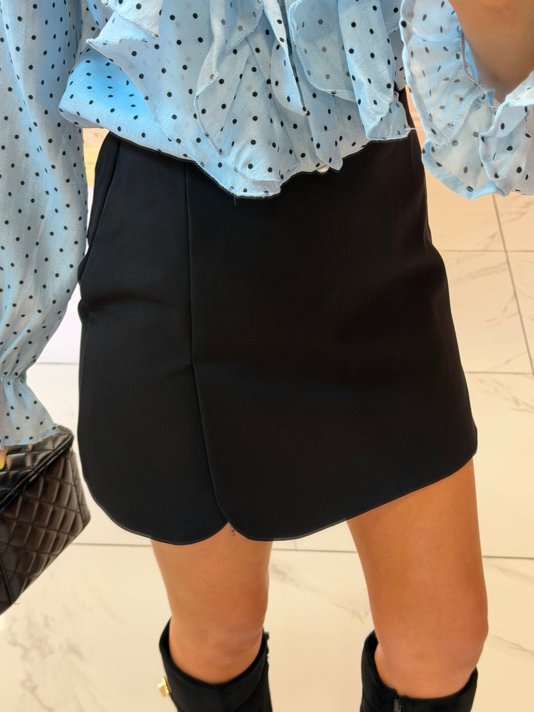 Kitty Slit Front Skort