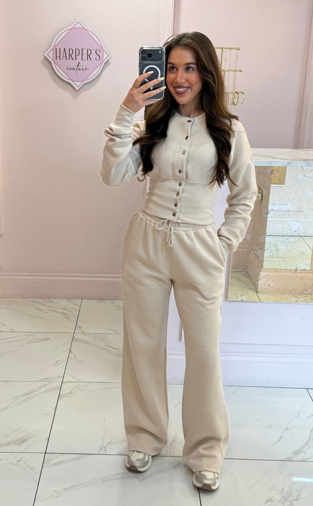 Lexi Waist Sinch Straight Leg Lounge Set