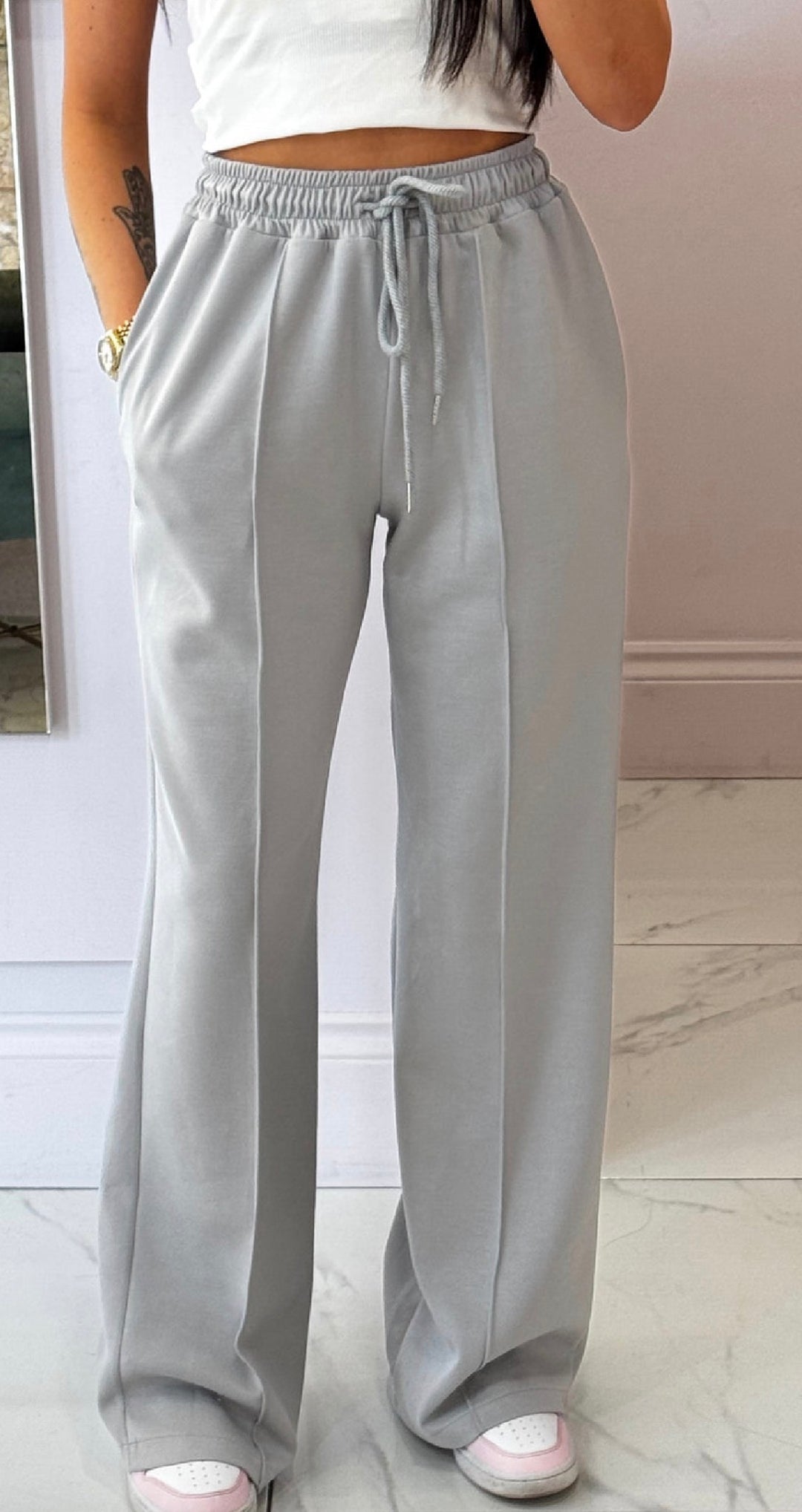 Alex Super Soft Seam Front Trousers