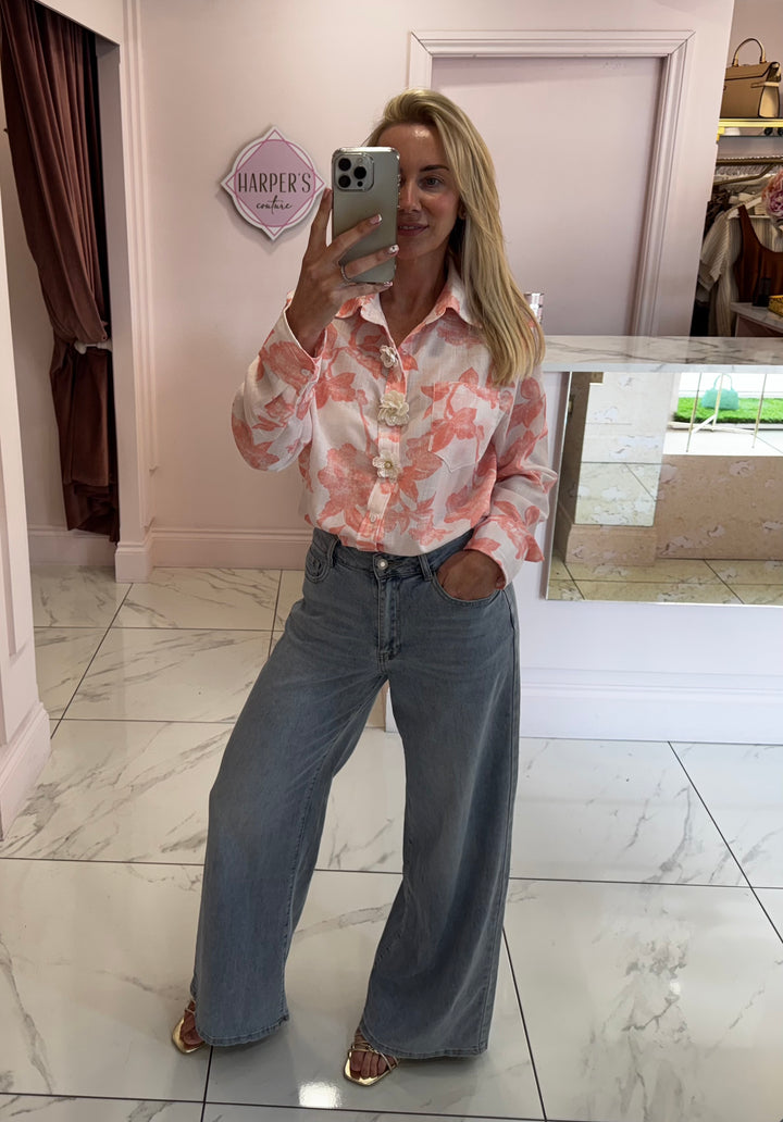 Millie Dad Fit Full Length Jeans