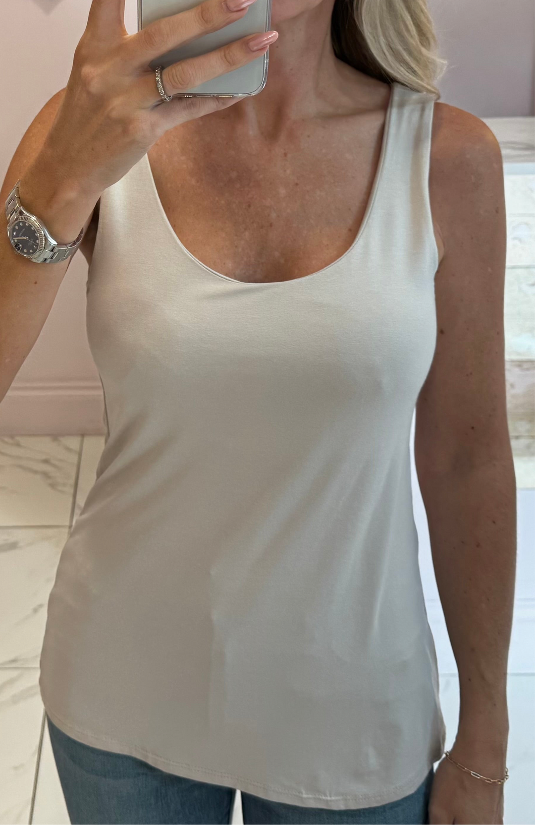 Soft Basic Vest Top