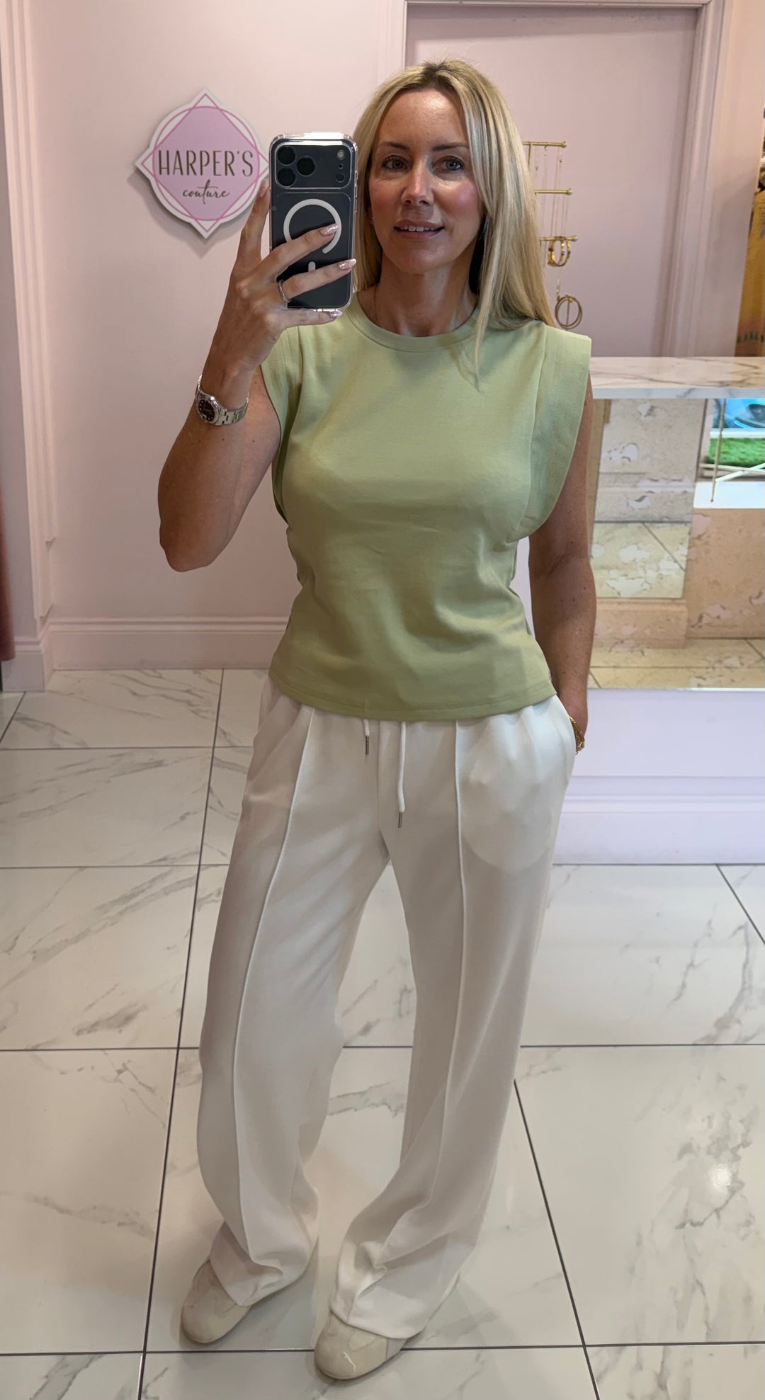 Nicole Round Neck Super Soft Short Sleeve Top