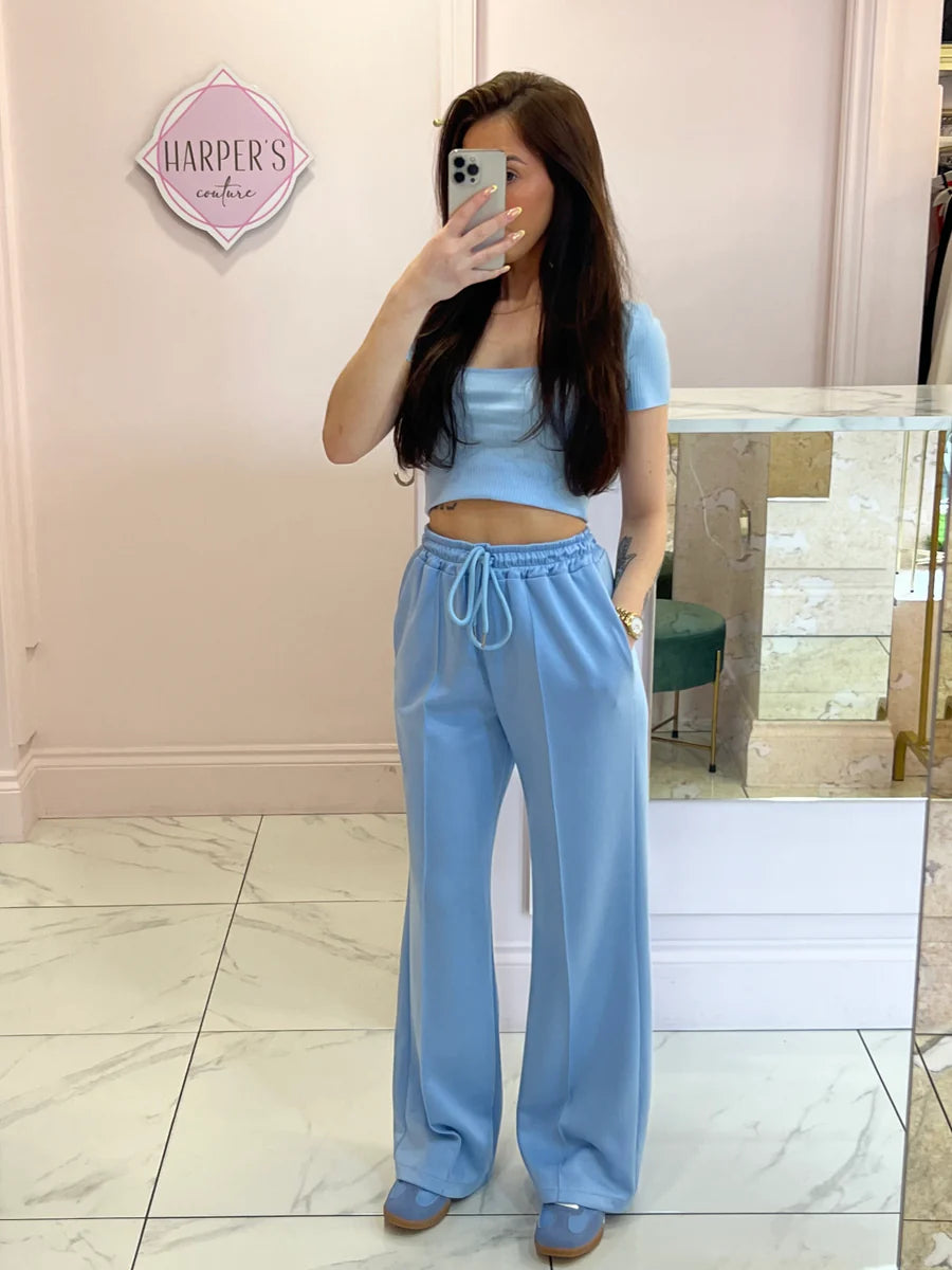 Alex Super Soft Seam Front Trousers