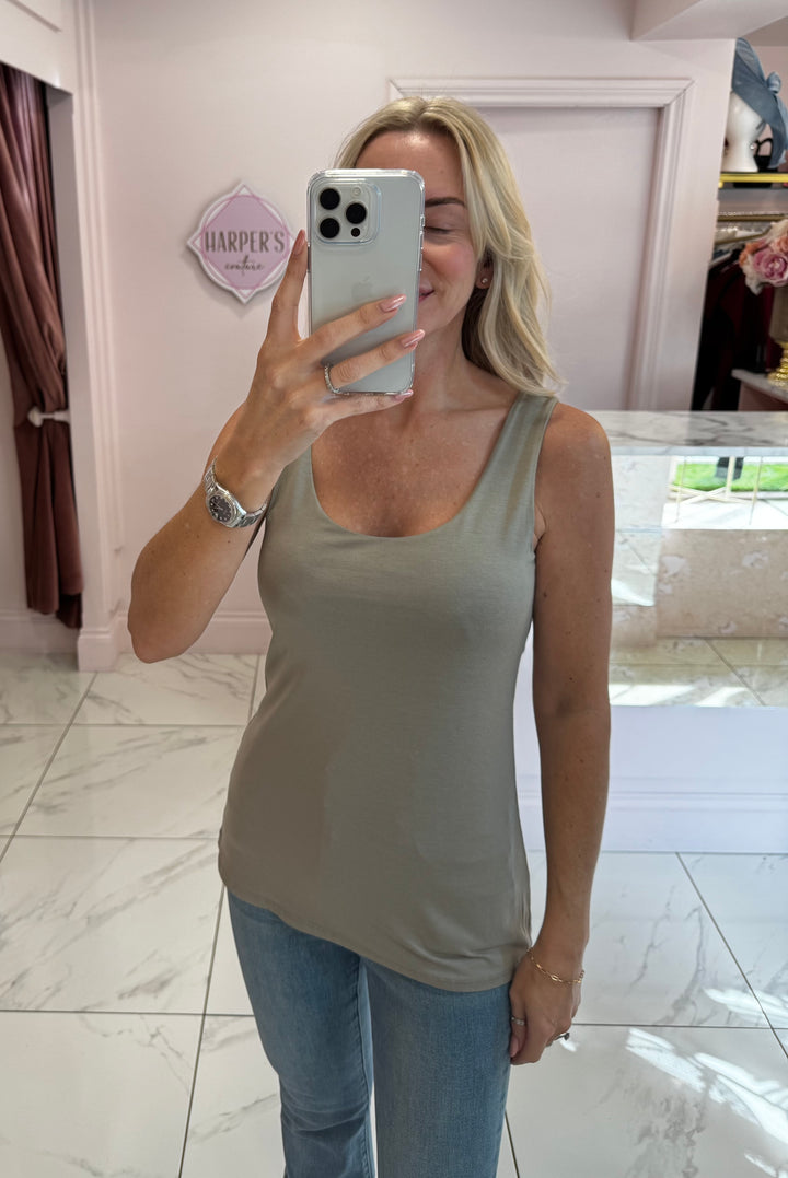 Soft Basic Vest Top