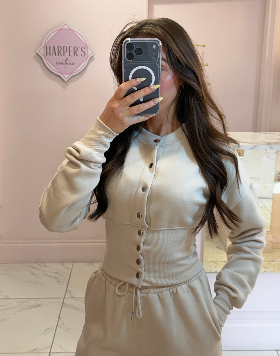 Lexi Waist Sinch Straight Leg Lounge Set