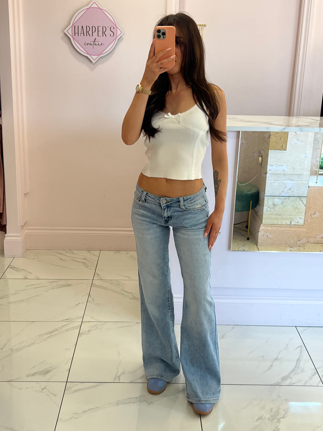 Harriet Low Waist Stretch Jeans