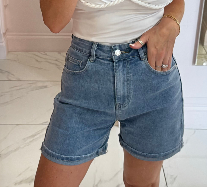 Ebony Denim Shorts