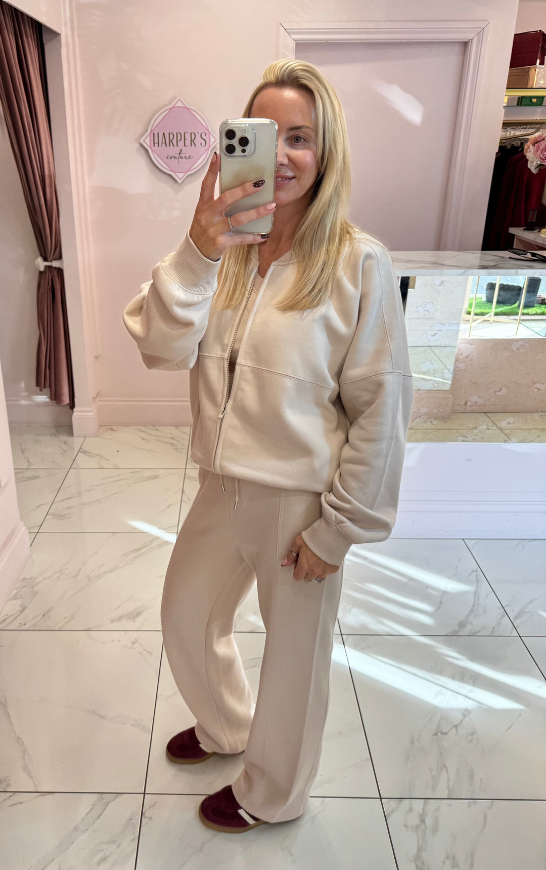 Milan Bomber Jacket & Trouser Lounge Set