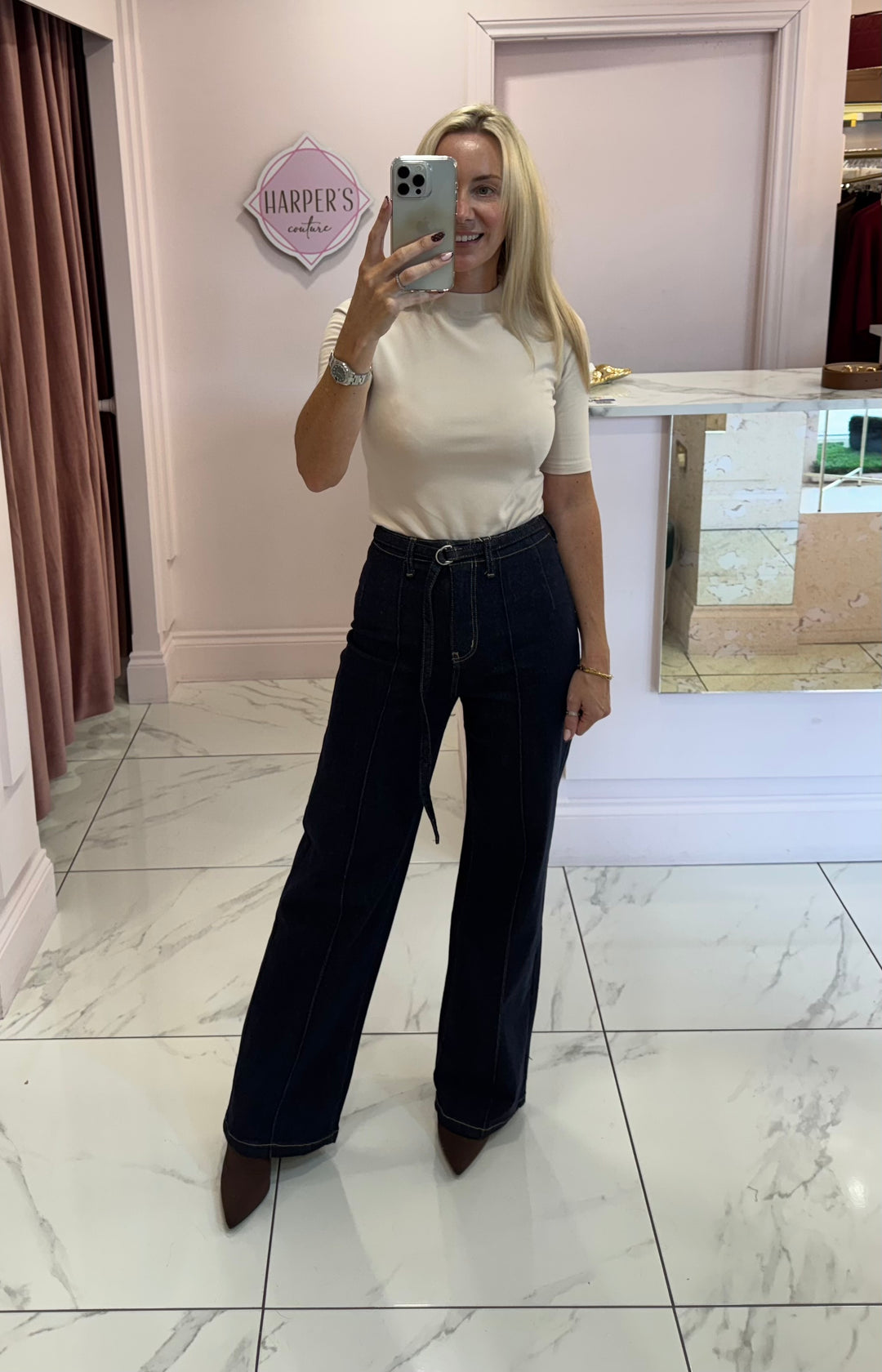 Lillie Round Neck Super Soft Short Sleeve Top