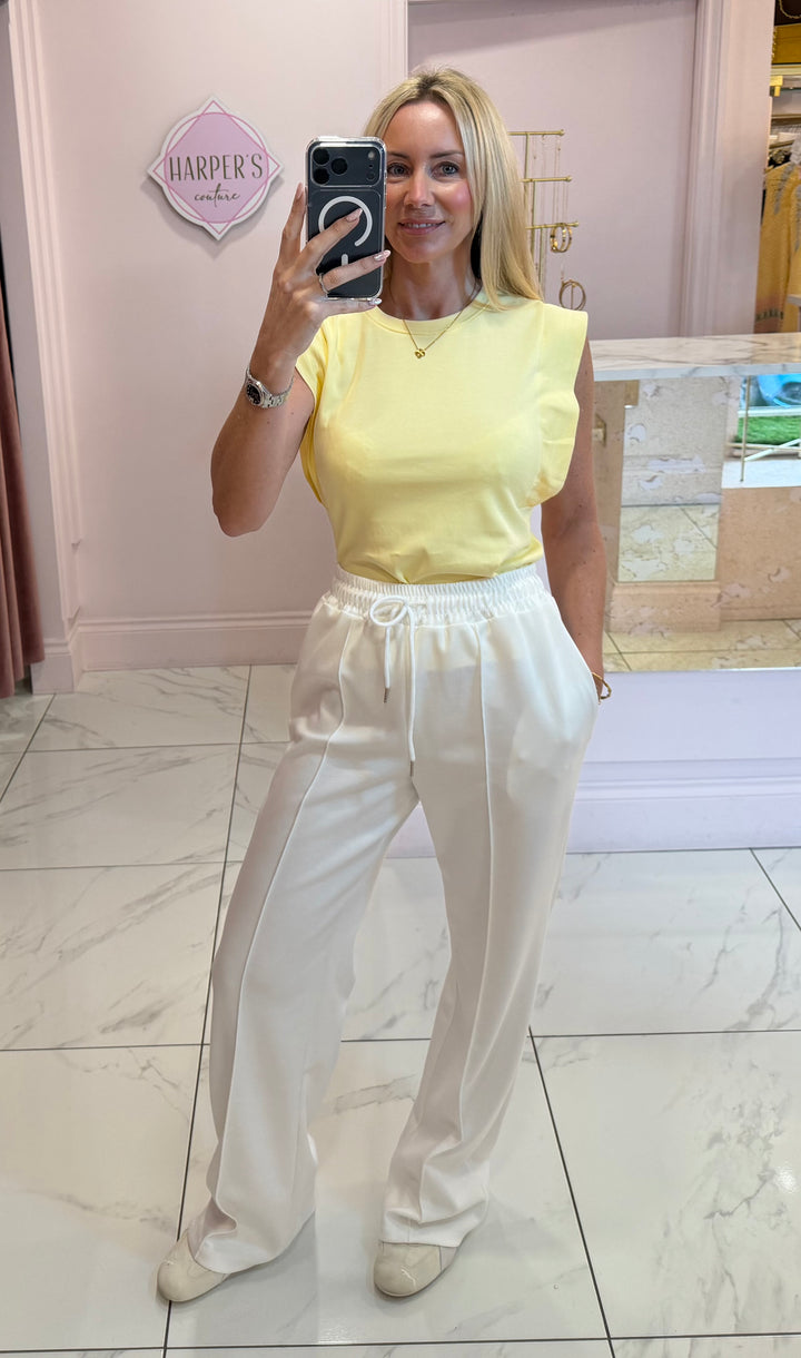 Nicole Round Neck Super Soft Short Sleeve Top