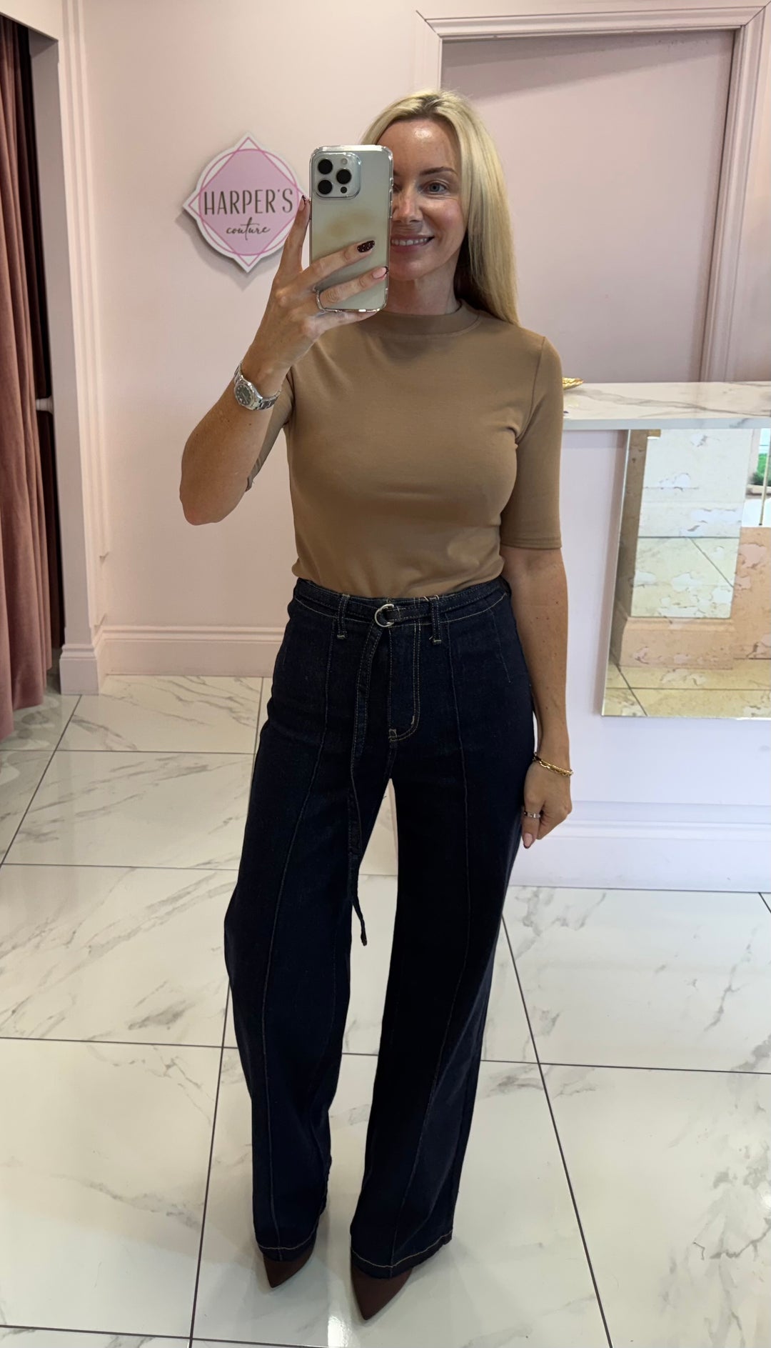 Lillie Round Neck Super Soft Short Sleeve Top