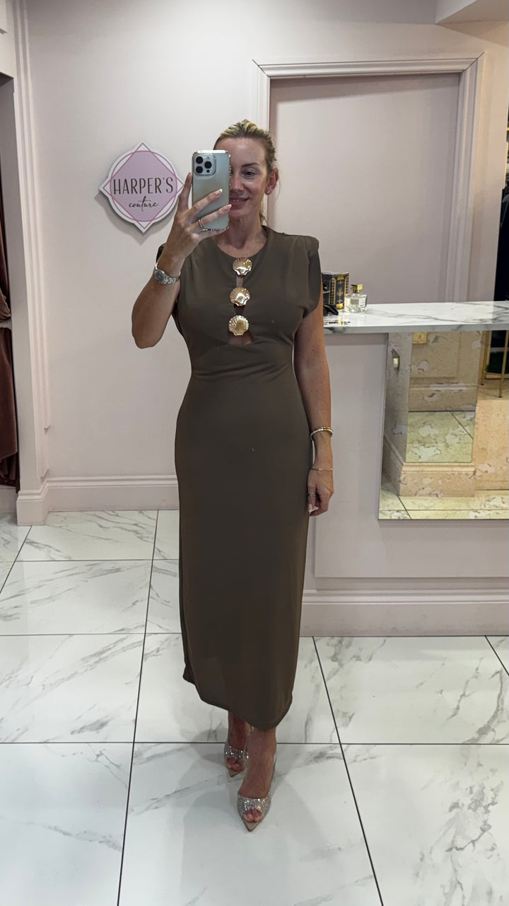 Melinda Shell Detail Dress