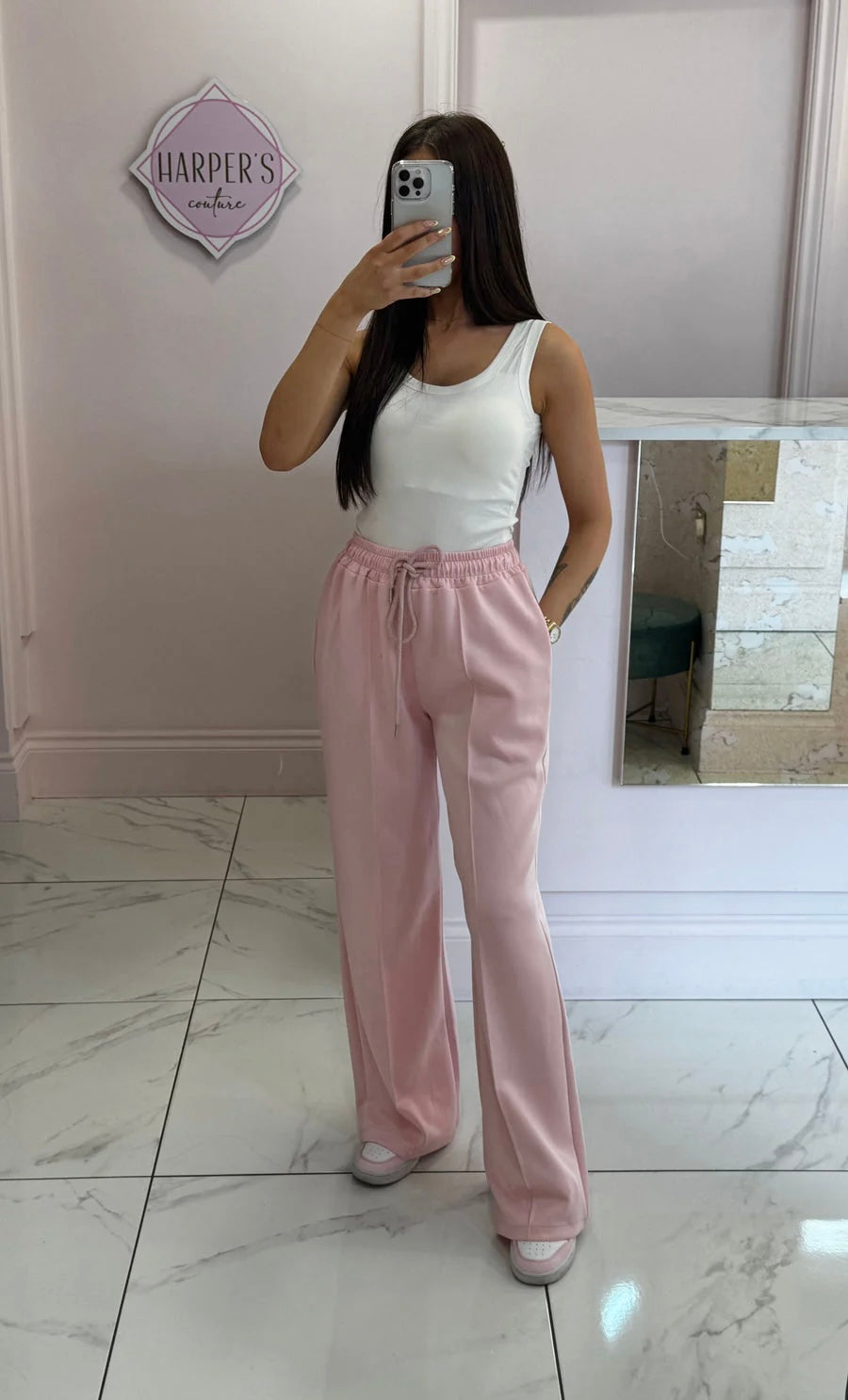 Alex Super Soft Seam Front Trousers