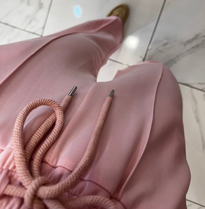 Alex Baby Pink Super Soft Seam Front Trousers